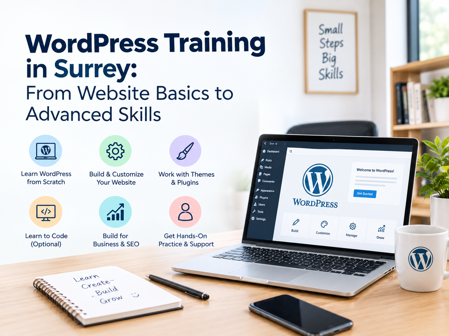WordPress Training in Surrey
